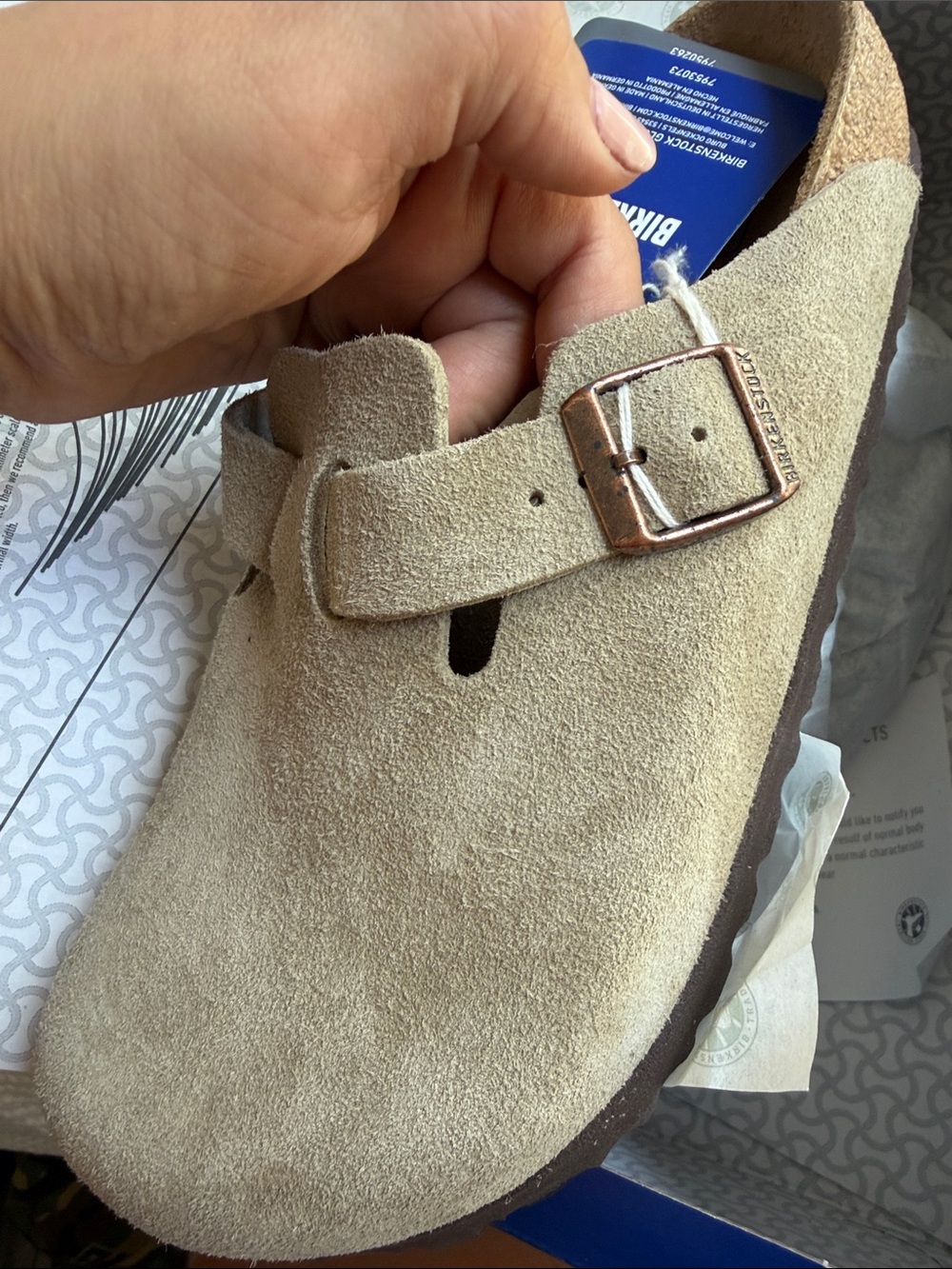 Birkenstock Womens/Mens Boston Clogs (Women’s size 8)